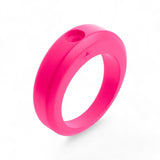 Anneau en silicone / Rose fluo