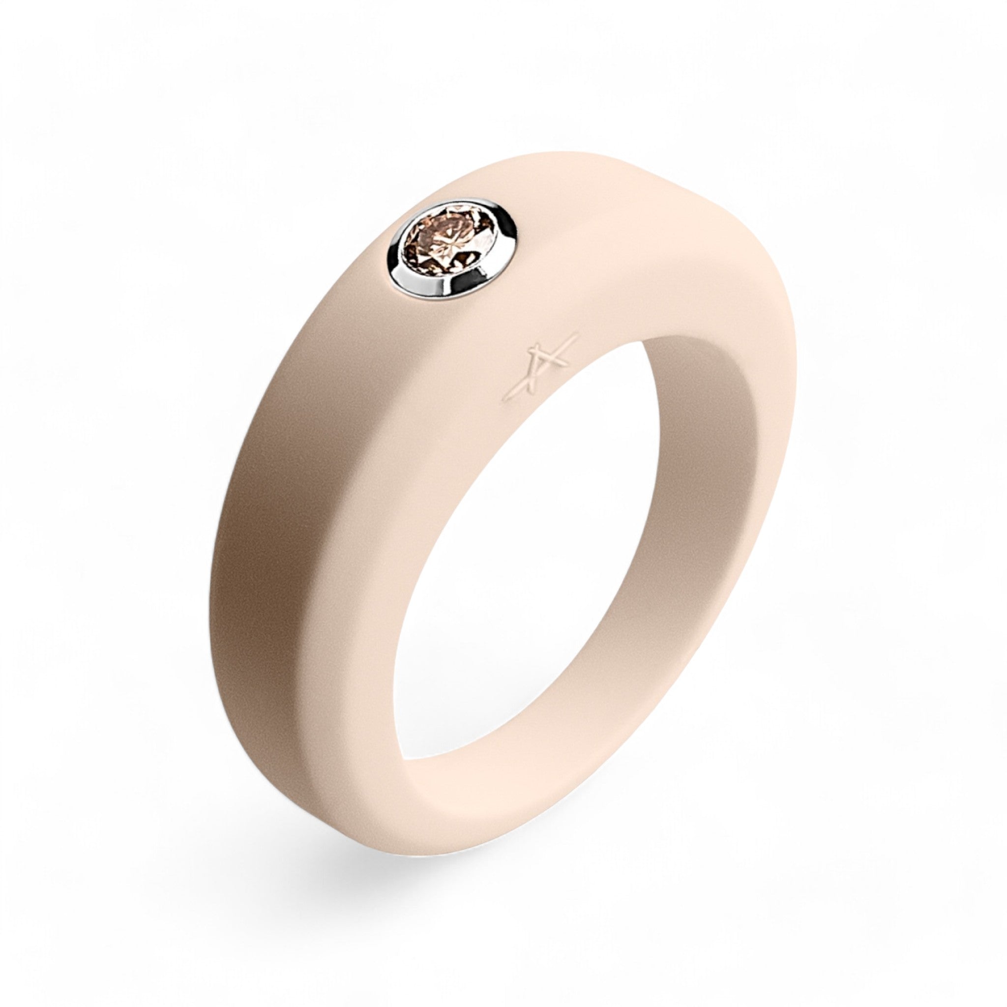 Bague sable en silicone